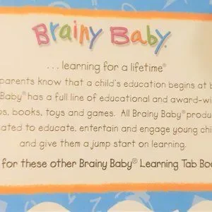 Brainy Baby Toys Brainy Baby 23s Board Book Counting Numbers